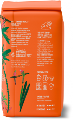 Cafea boabe Eduscho Caffe Crema intense 1 kg Editie limitata